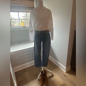 AG Mari High Rise Crop Jeans